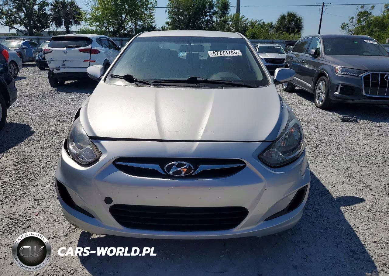 2013 Hyundai Accent Gls VIN:KMHCT4AE2DU394617 - 5