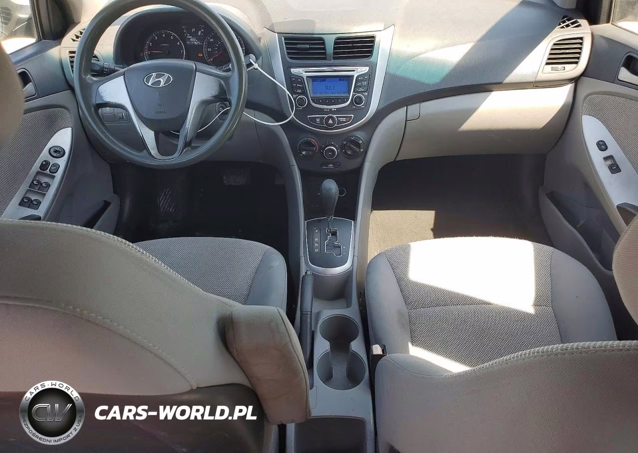 2013 Hyundai Accent Gls VIN:KMHCT4AE2DU394617 - 8