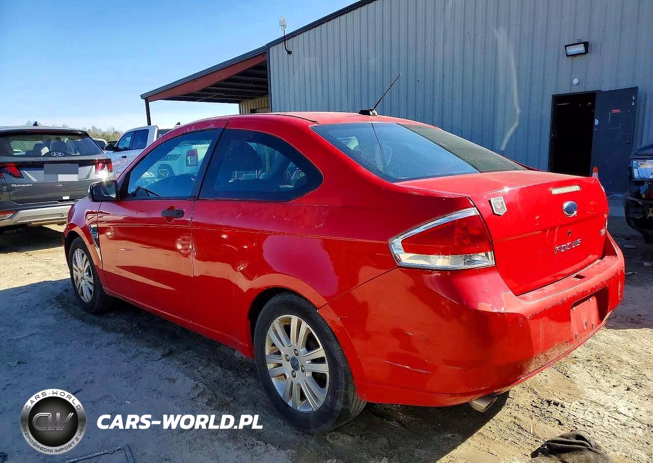 2008 Ford Focus Se VIN:1FAHP33N18W213920 - 2