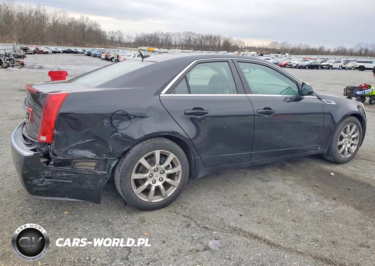 2008 Cadillac Cts Hi Feature V6 VIN:1G6DV57V880201645 - 3