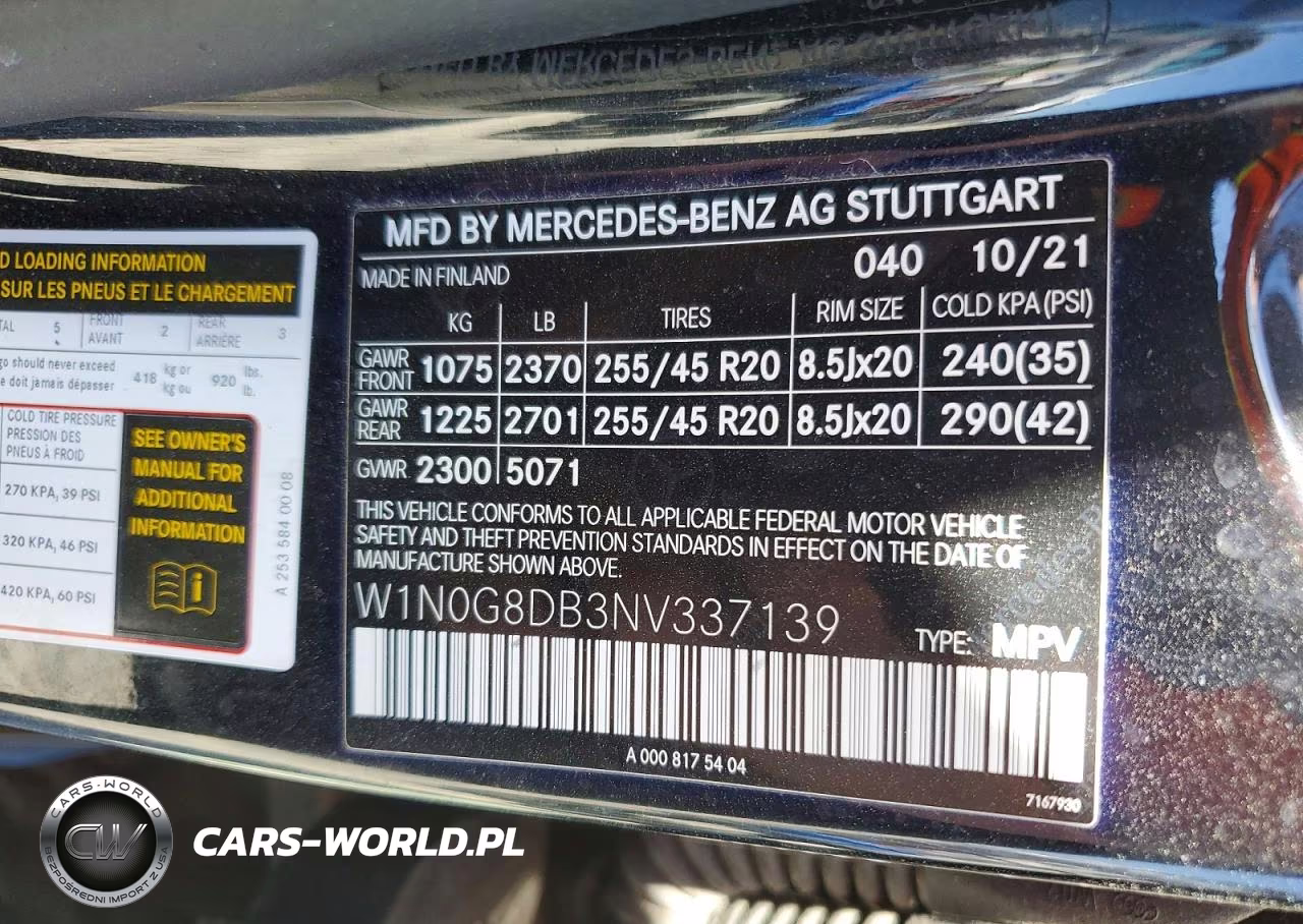 2022 Mercedes-Benz Glc 300 VIN:W1N0G8DB3NV337139 - 13