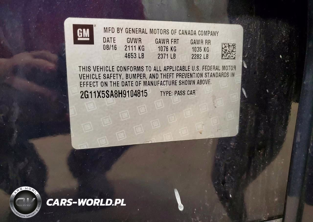2017 Chevrolet Impala Ls VIN:2G11X5SA8H9104815 - 13