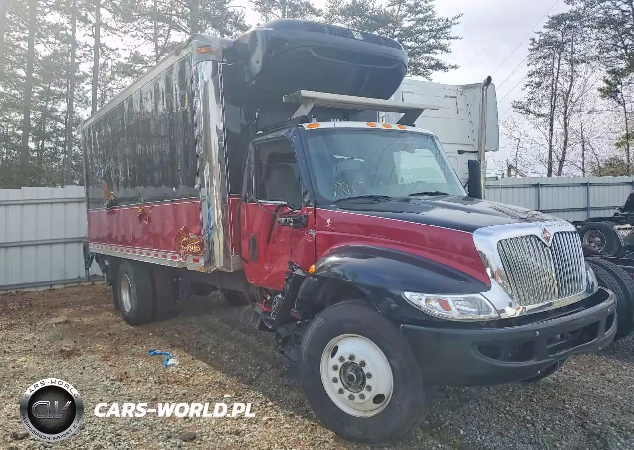 2021 International Mv607 Refrigerated Box Truck