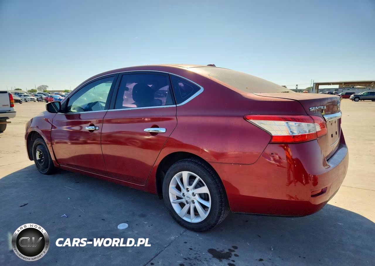 2015 Nissan Sentra Sv VIN:3N1AB7AP3FY252040 - 2