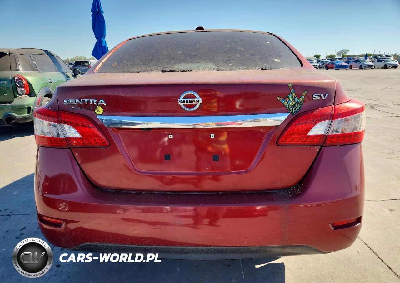 2015 Nissan Sentra Sv VIN:3N1AB7AP3FY252040 - 6