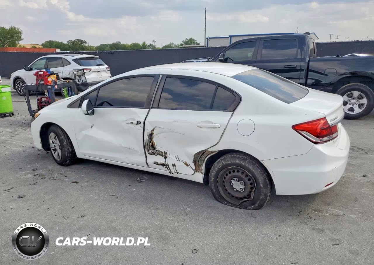 2014 Honda Civic Lx VIN:19XFB2F55EE075682 - 2