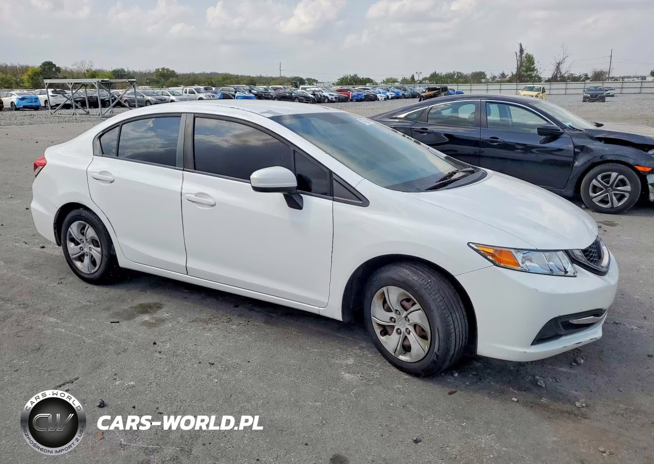 2014 Honda Civic Lx VIN:19XFB2F55EE075682 - 4