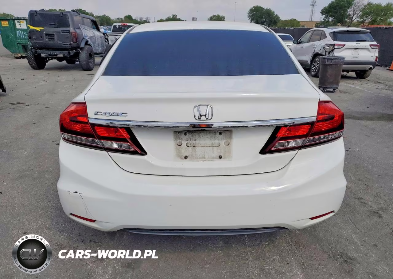 2014 Honda Civic Lx VIN:19XFB2F55EE075682 - 6
