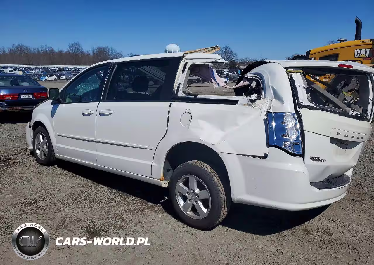 2013 Dodge Grand Caravan Sxt VIN:2C4RDGCG1DR576365 - 2