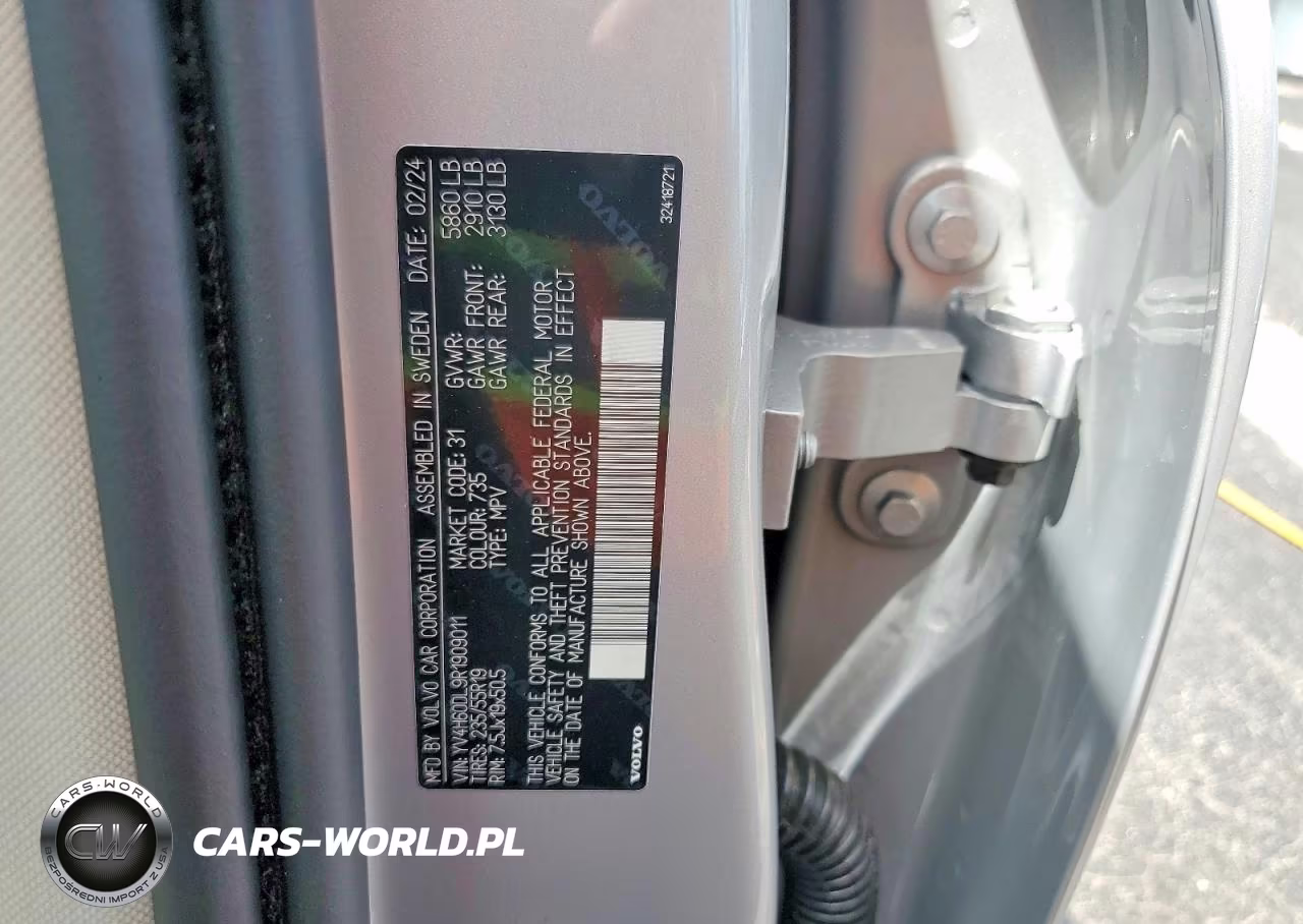 2024 Volvo Xc60 Plus VIN:YV4H60DL9R1909011 - 12