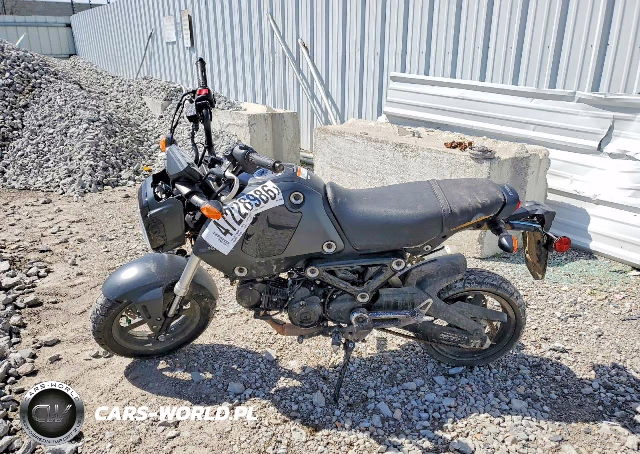 2022 Honda Grom 125 VIN:MLHJC9213N5008462 - 3