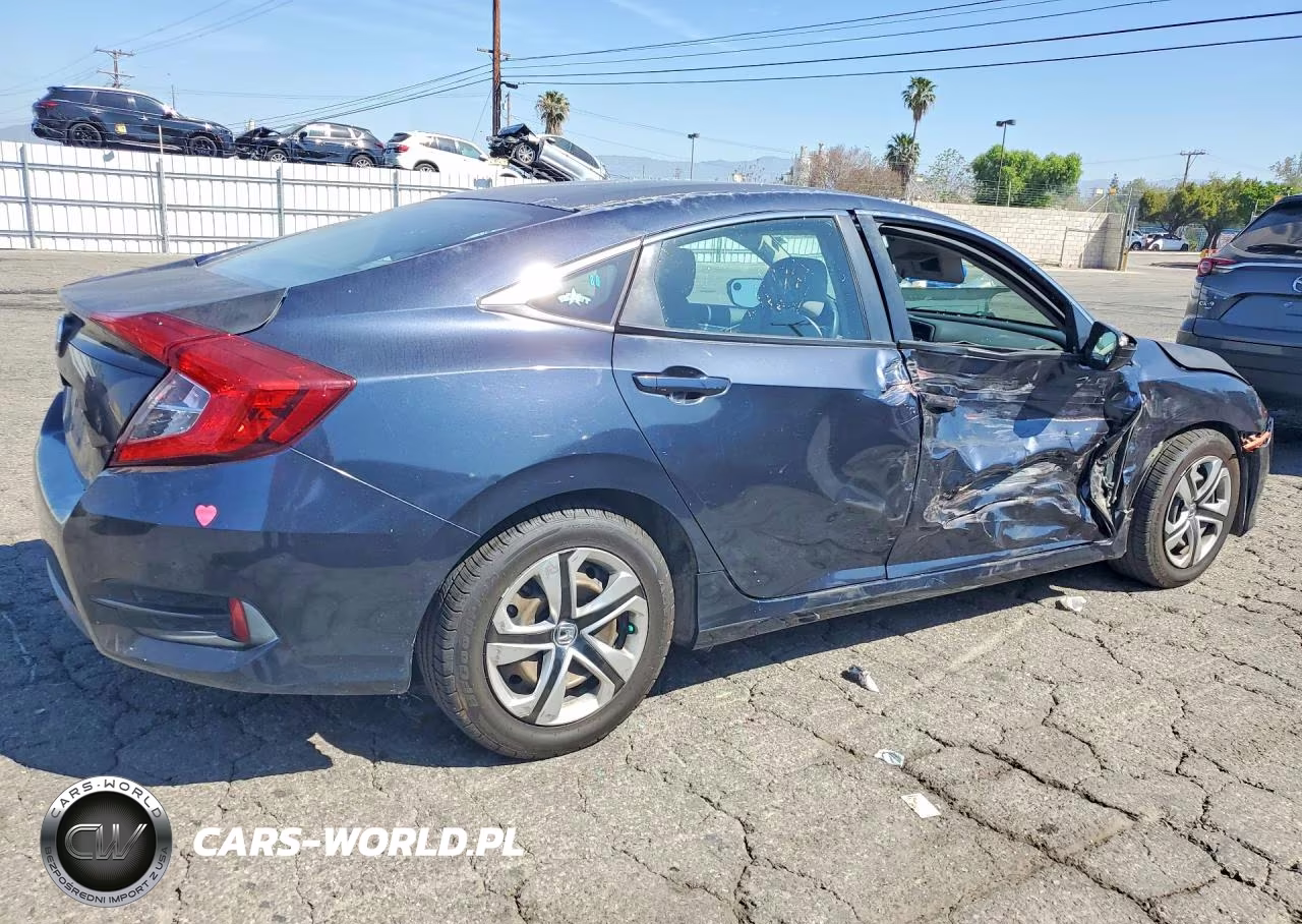 2017 Honda Civic Lx VIN:2HGFC2F5XHH536561 - 3