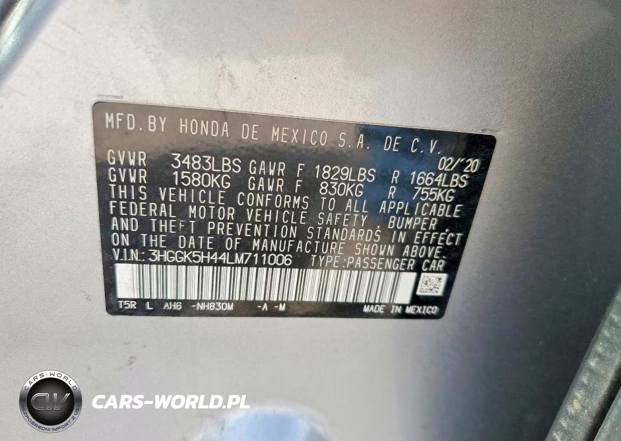2020 Honda Fit VIN:3HGGK5H44LM711006 - 13