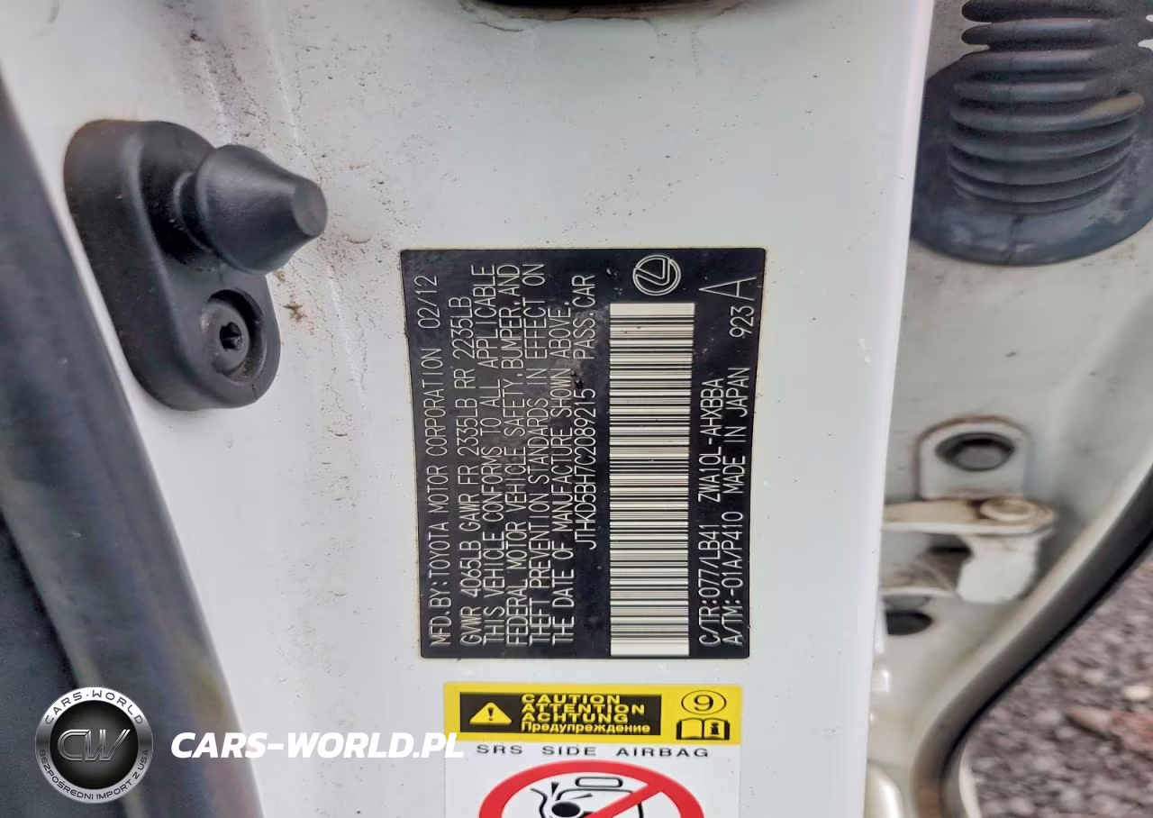 2012 Lexus Ct VIN:JTHKD5BH7C2089215 - 12
