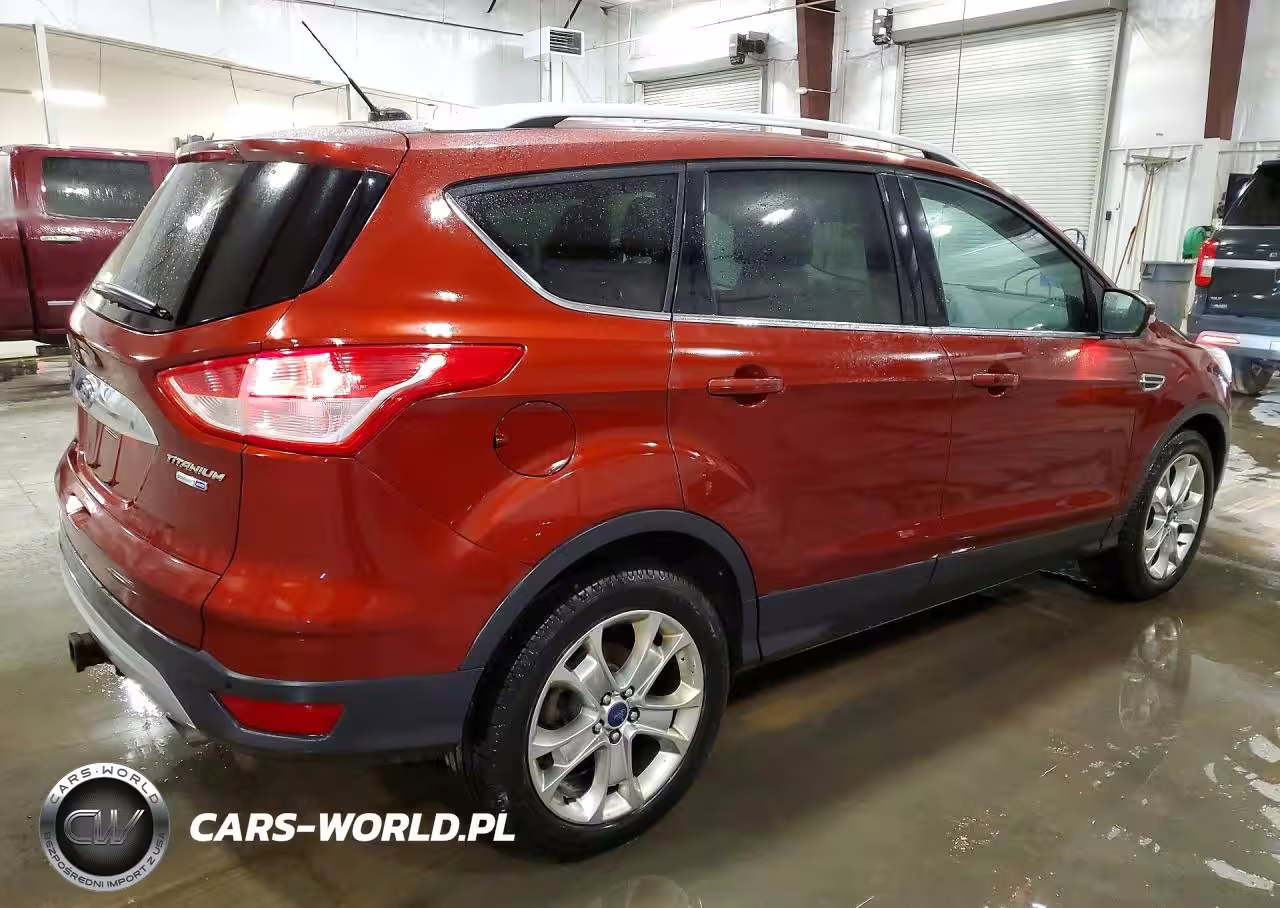 2014 Ford Escape Titanium VIN:1FMCU9J91EUB97324 - 3