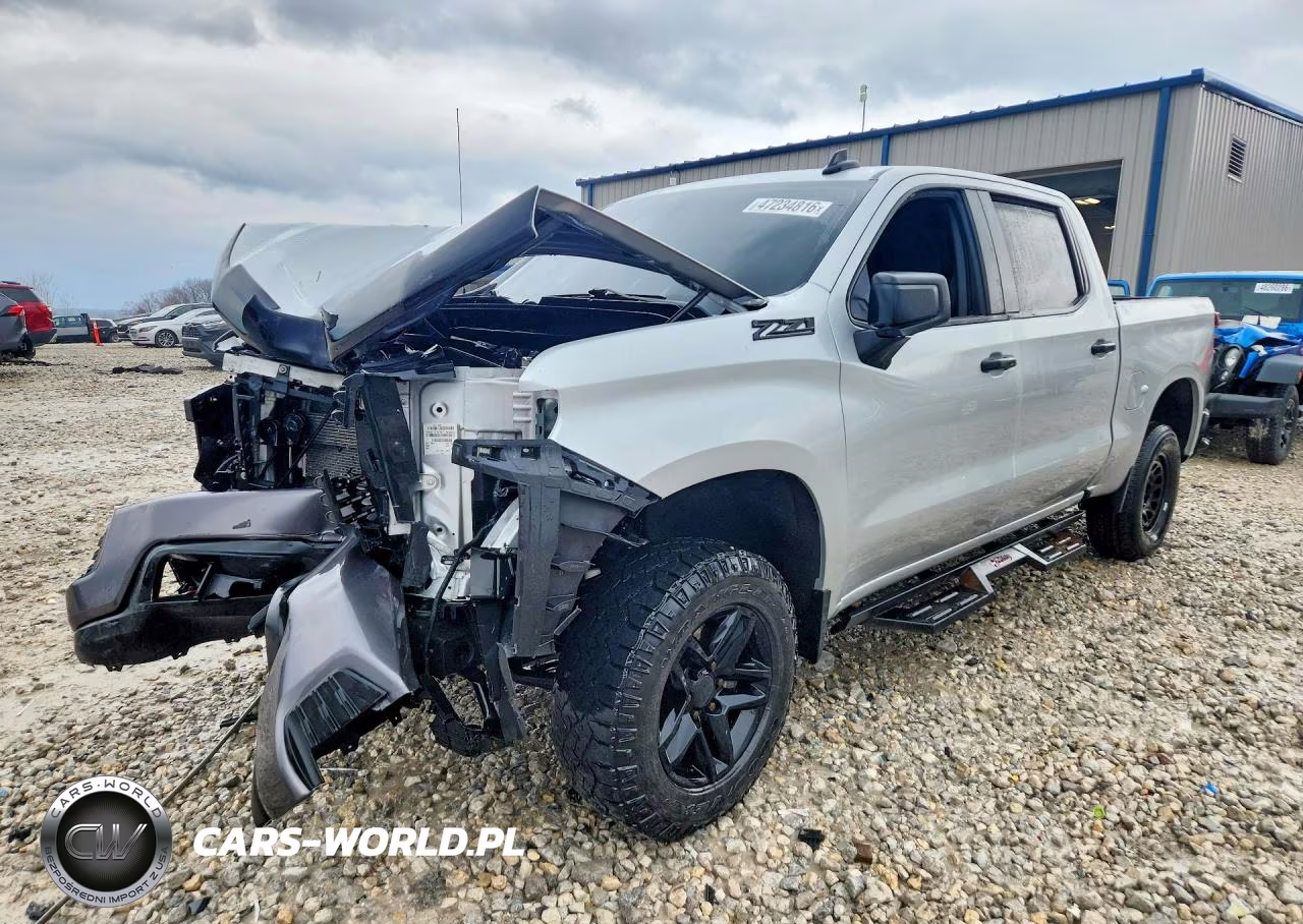 2021 Chevrolet Silverado K1500 Trail Boss Custom VIN:1GCPYCEF0MZ277027 - 1