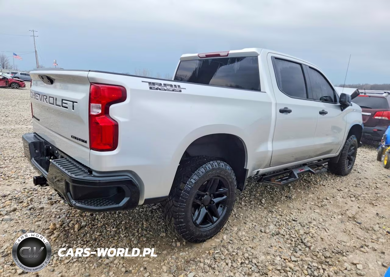 2021 Chevrolet Silverado K1500 Trail Boss Custom VIN:1GCPYCEF0MZ277027 - 3