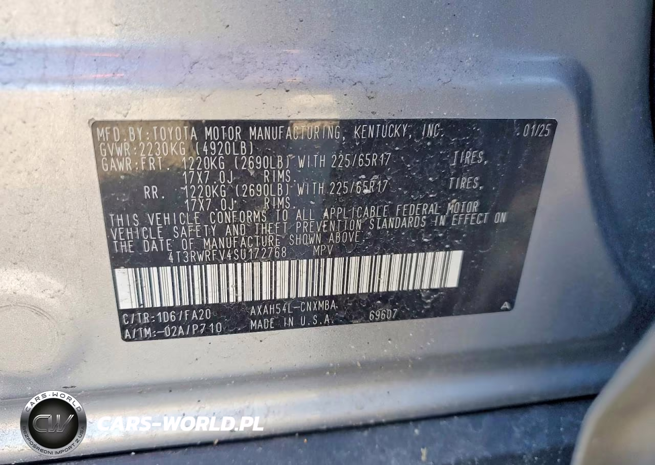 2025 Toyota Rav4 Hybrid Xle VIN:4T3RWRFV4SU172768 - 14