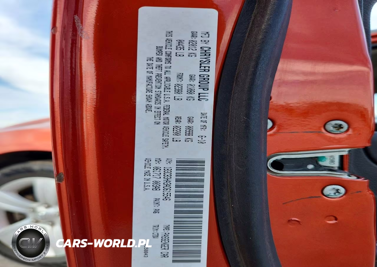 2010 Dodge Caliber Mainstreet VIN:1B3CB3HA3AD615546 - 12