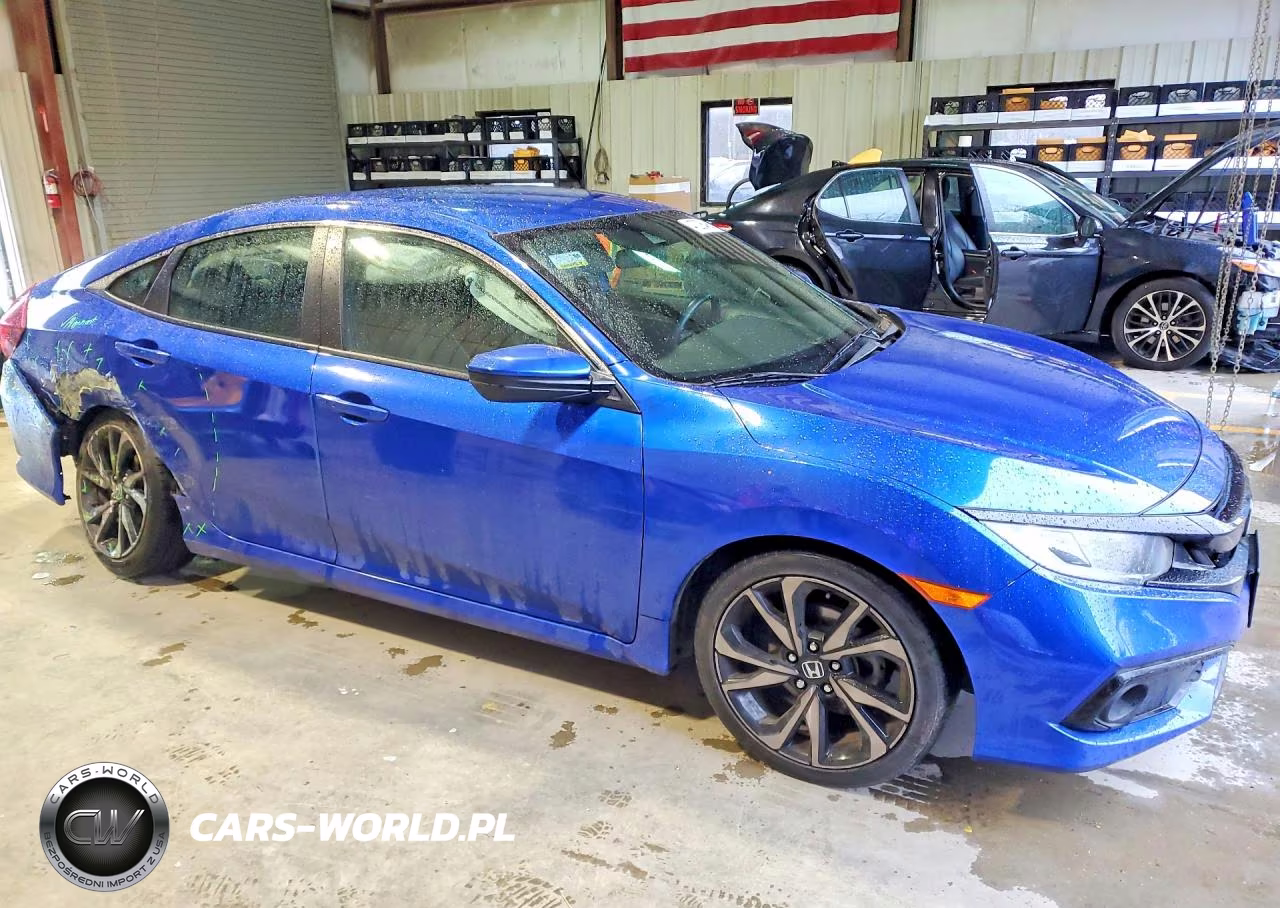 2019 Honda Civic Sport VIN:2HGFC2F85KH555035 - 4