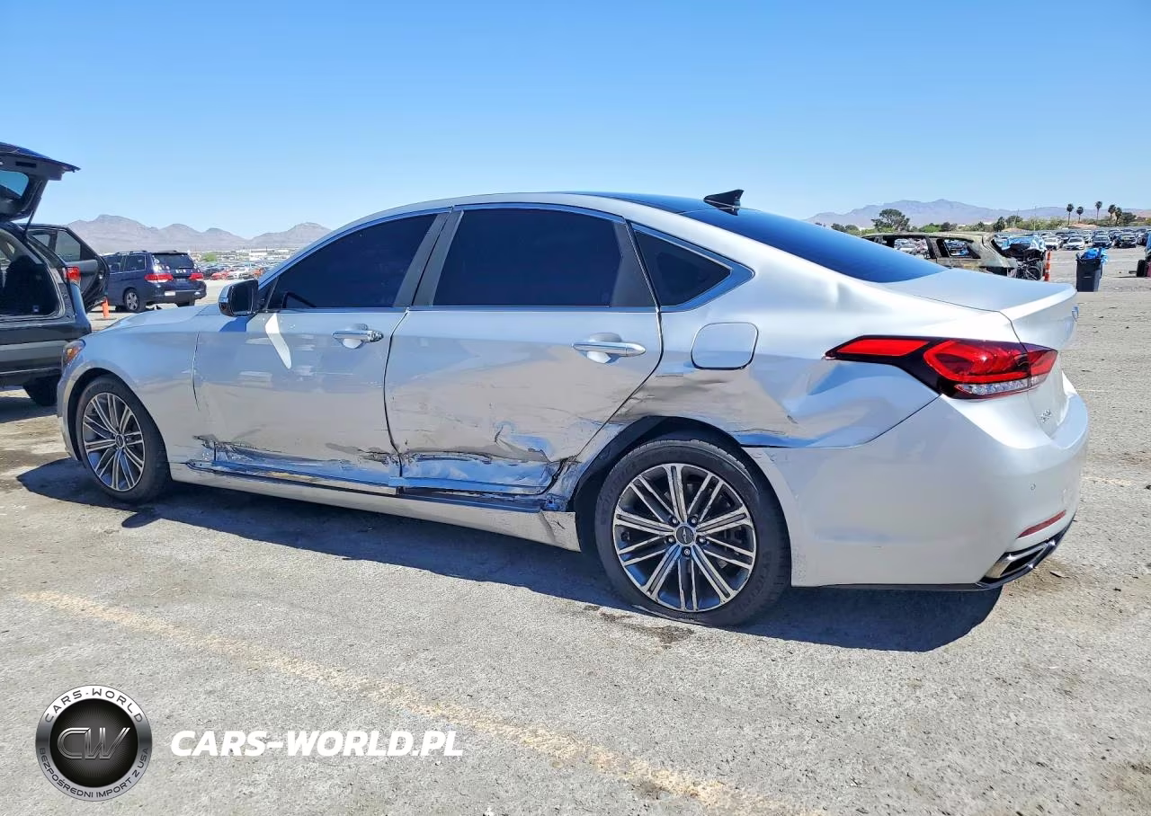 2018 Genesis G80 3.8 VIN:KMHGN4JE2JU230887 - 2