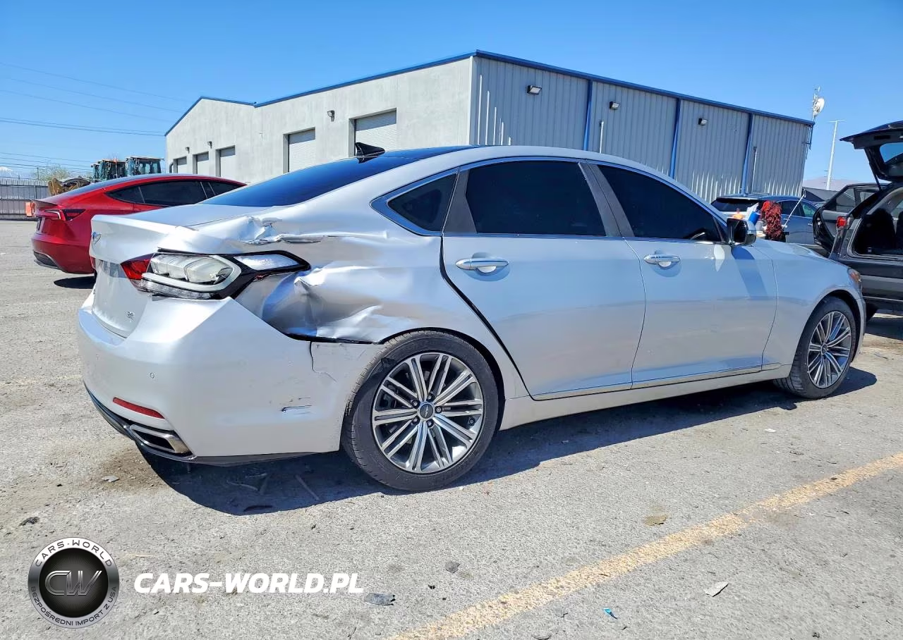 2018 Genesis G80 3.8 VIN:KMHGN4JE2JU230887 - 3
