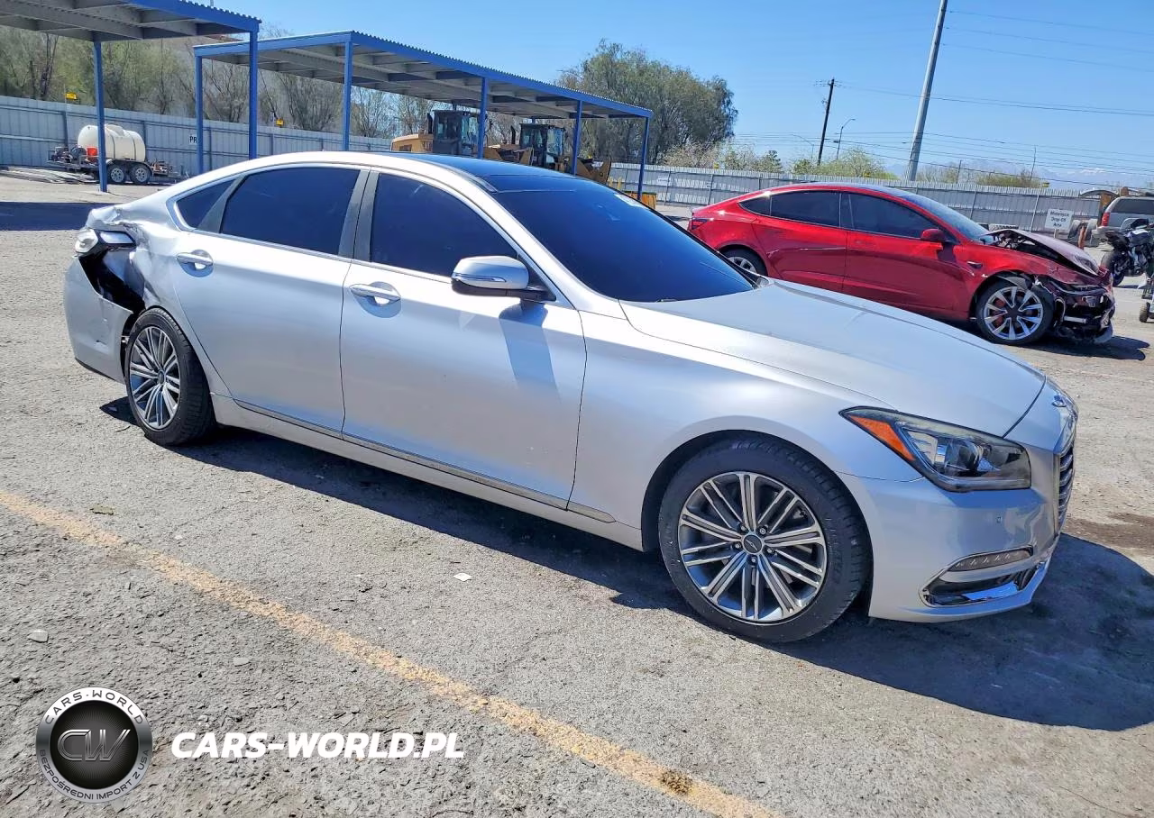 2018 Genesis G80 3.8 VIN:KMHGN4JE2JU230887 - 4