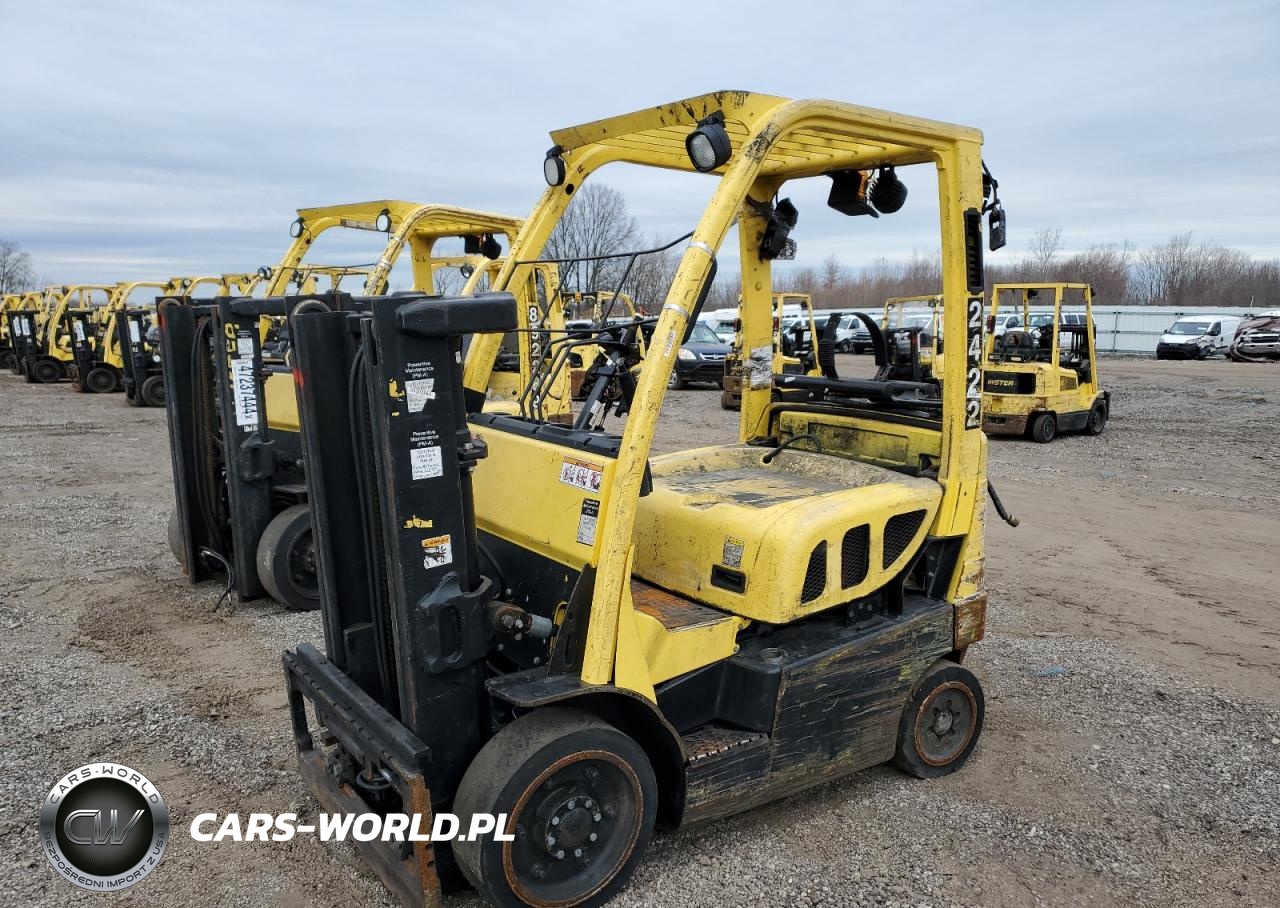 2011 HYSTER FORKLIFT VIN:F187V19702J - 2