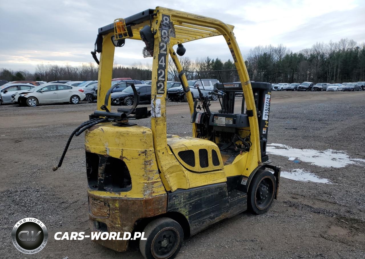 2011 HYSTER FORKLIFT VIN:F187V19702J - 4