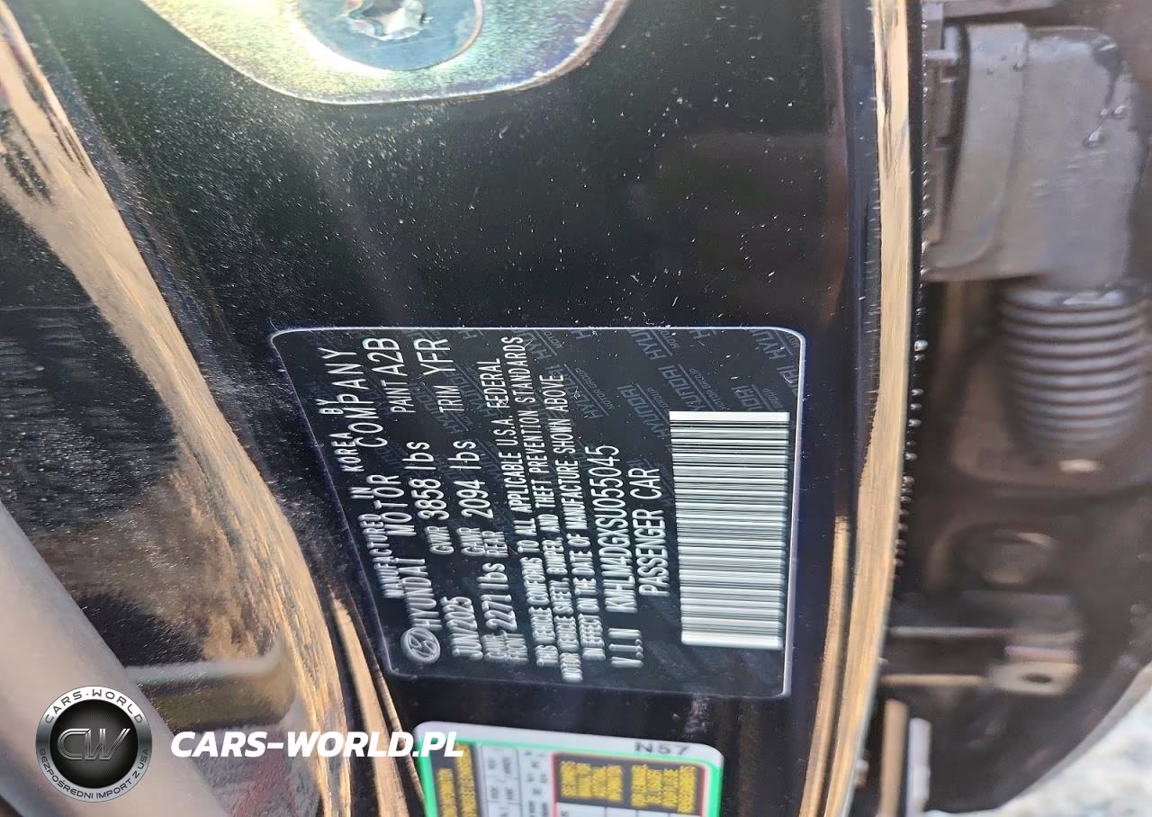 2025 Hyundai Elantra Sel Sport VIN:KMHLM4DGXSU055045 - 13