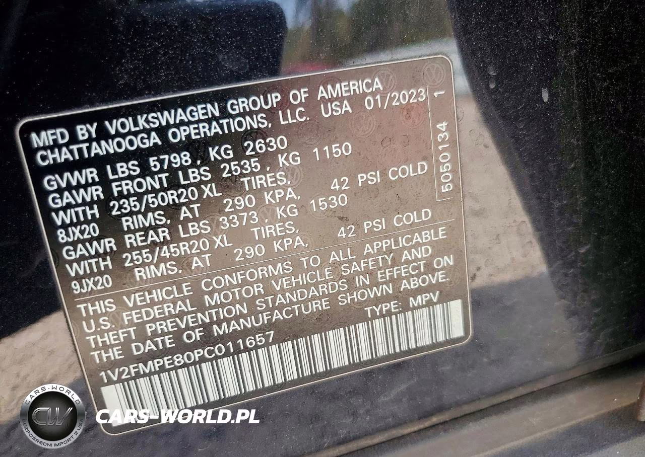2023 Volkswagen Id.4 Pro S VIN:1V2FMPE80PC011657 - 13