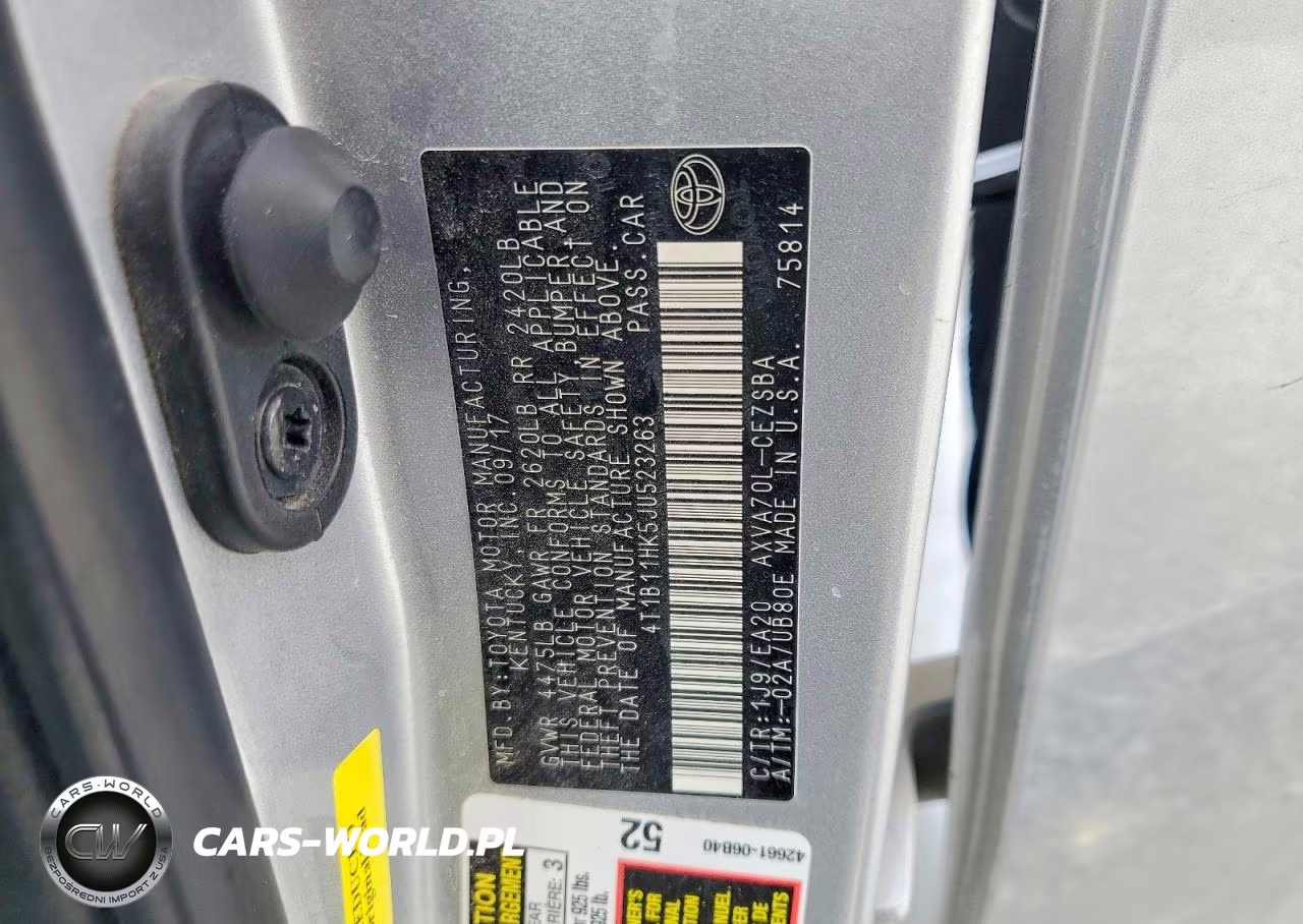 2018 Toyota Camry Se VIN:4T1B11HK5JU523263 - 13