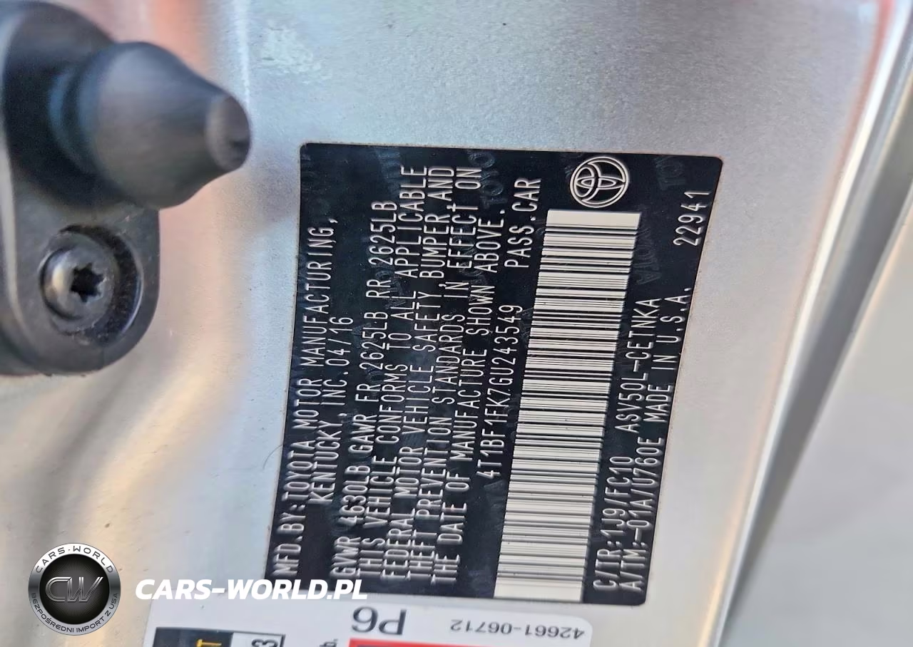 2016 Toyota Camry Le VIN:4T1BF1FK7GU243549 - 13