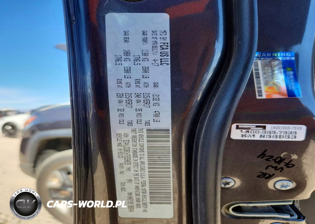2017 Jeep Compass Trailhawk VIN:3C4NJDDB1HT659029 - 12