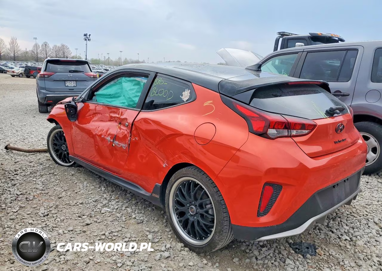 2019 Hyundai Veloster Turbo Ultimate VIN:KMHTH6AB0KU015825 - 2