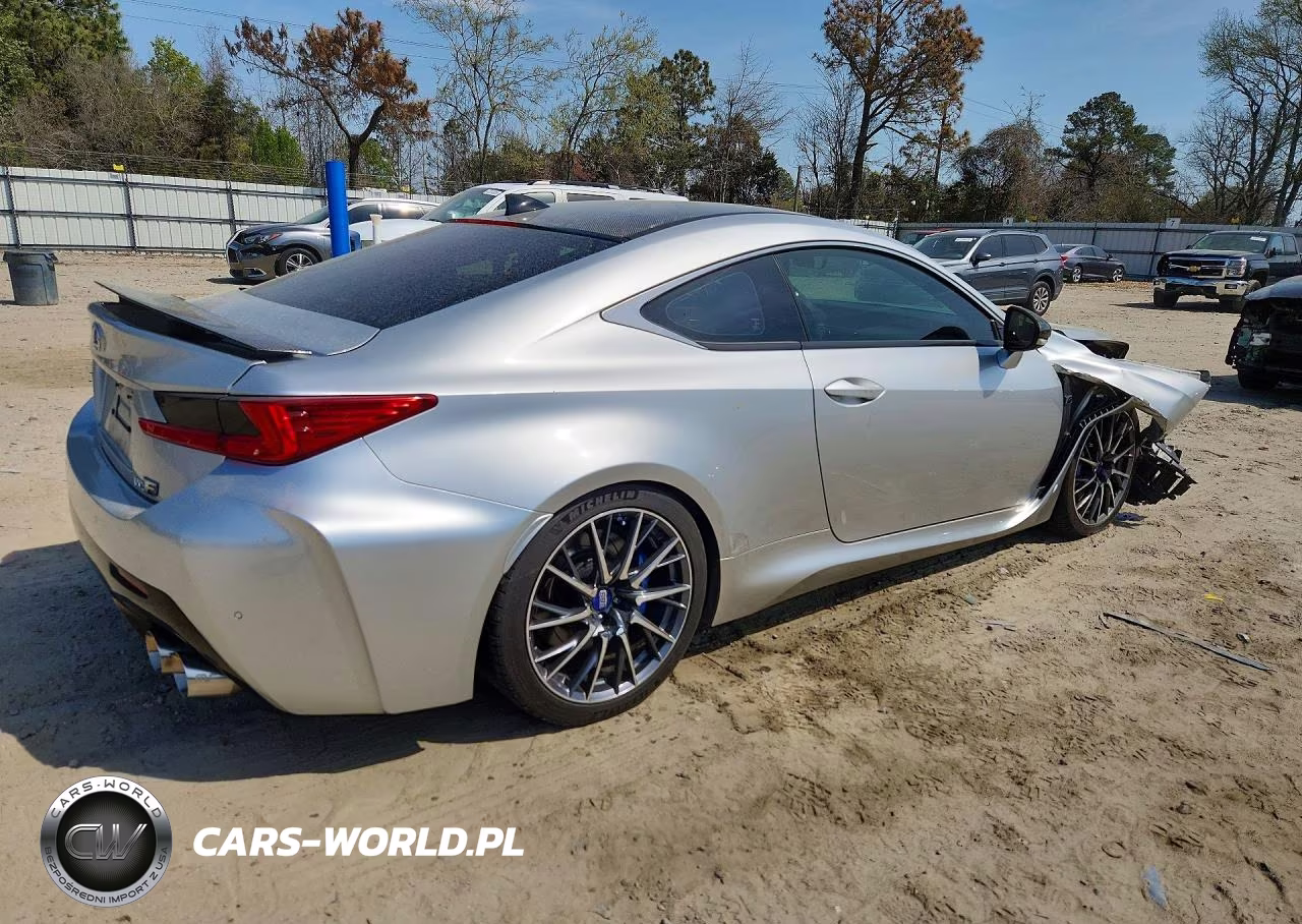 2015 Lexus Rc F Base VIN:JTHHP5BC0F5002750 - 3