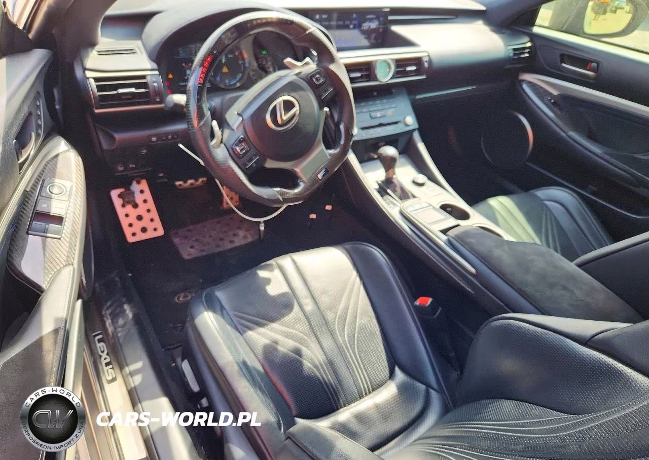 2015 Lexus Rc F Base VIN:JTHHP5BC0F5002750 - 8
