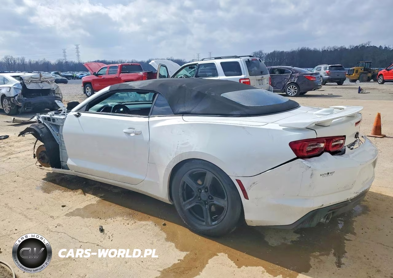 2019 Chevrolet Camaro Ls VIN:1G1FB3DX5K0131837 - 2