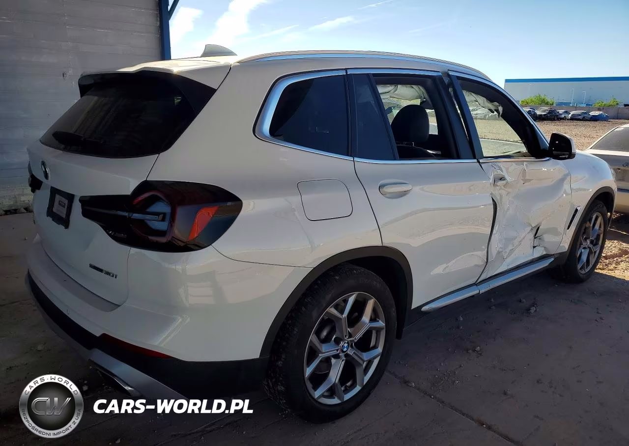 2022 BMW X3 Sdrive30I VIN:5UX43DP02N9J95204 - 3