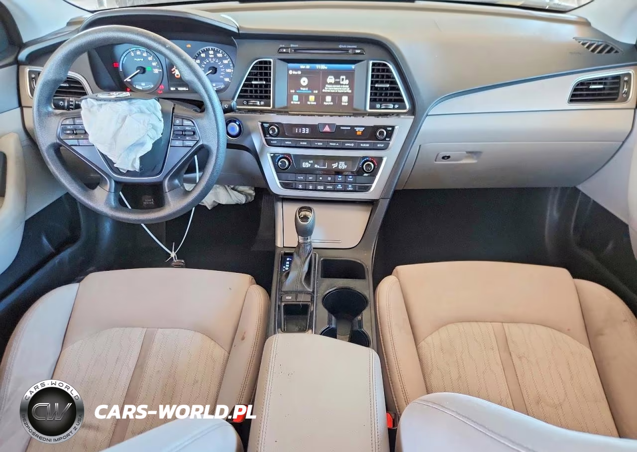 2017 Hyundai Sonata Hybrid Se VIN:KMHE24L35HA071077 - 8