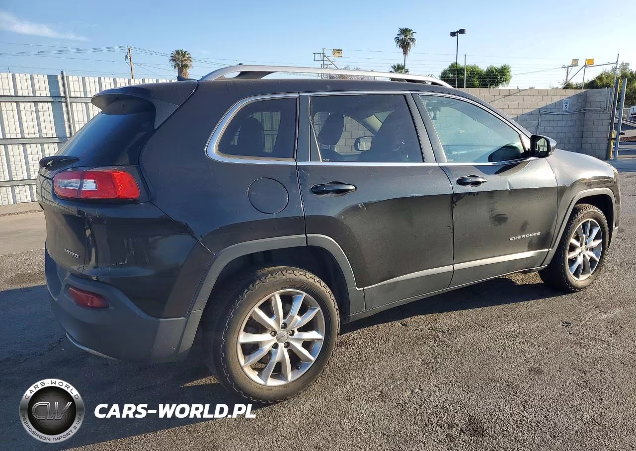 2015 Jeep Cherokee Limited VIN:1C4PJMDB2FW730206 - 3