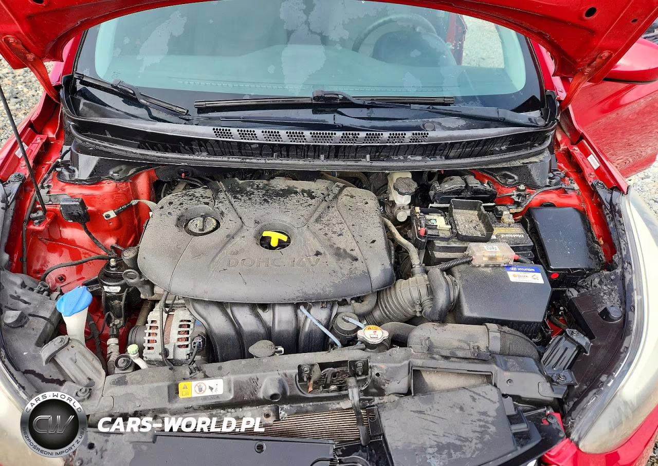 2014 Hyundai Elantra Se VIN:KMHDH4AE9EU031173 - 11