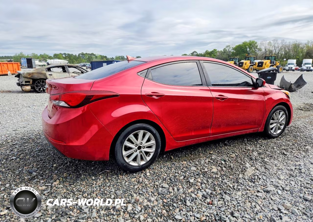 2014 Hyundai Elantra Se VIN:KMHDH4AE9EU031173 - 3