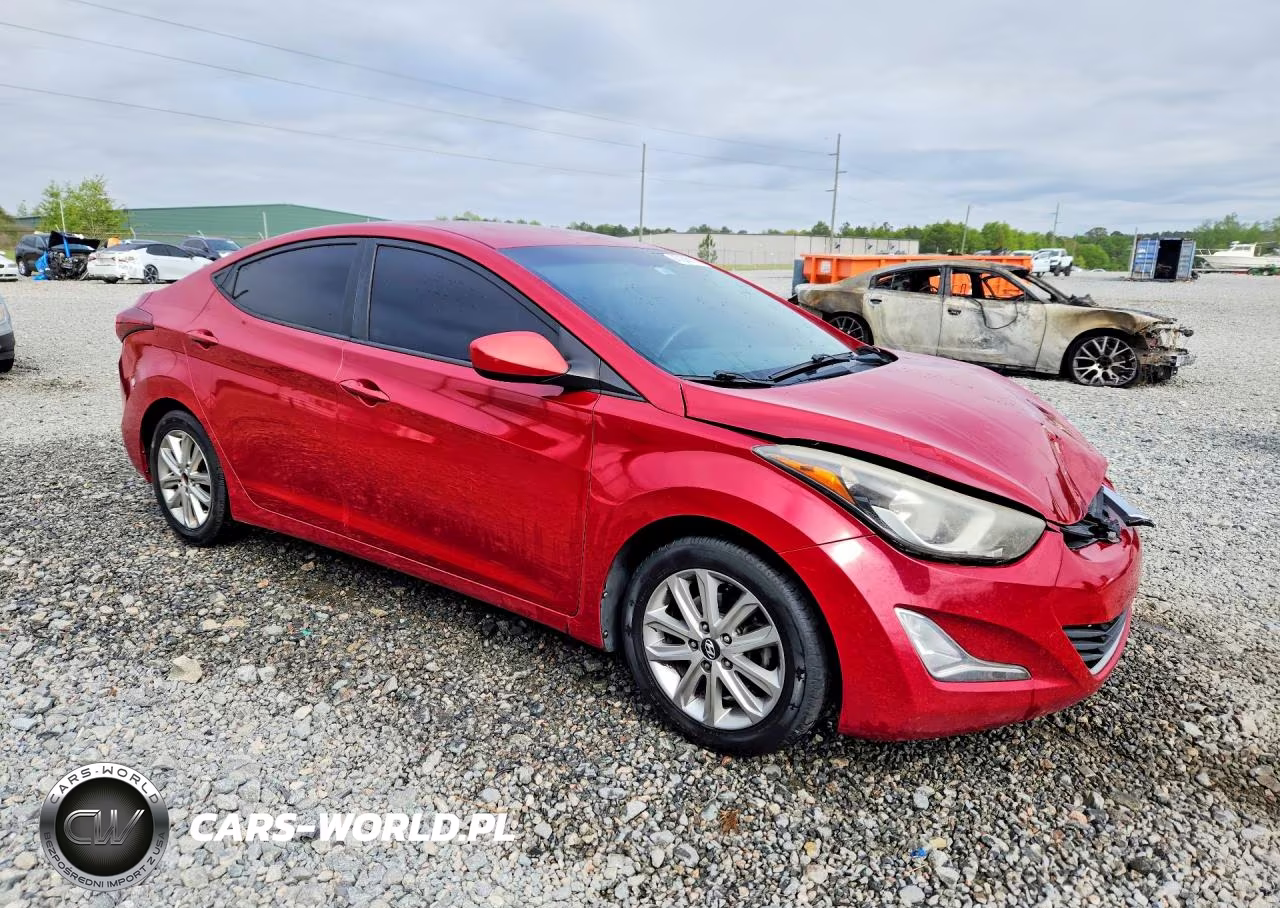 2014 Hyundai Elantra Se VIN:KMHDH4AE9EU031173 - 4