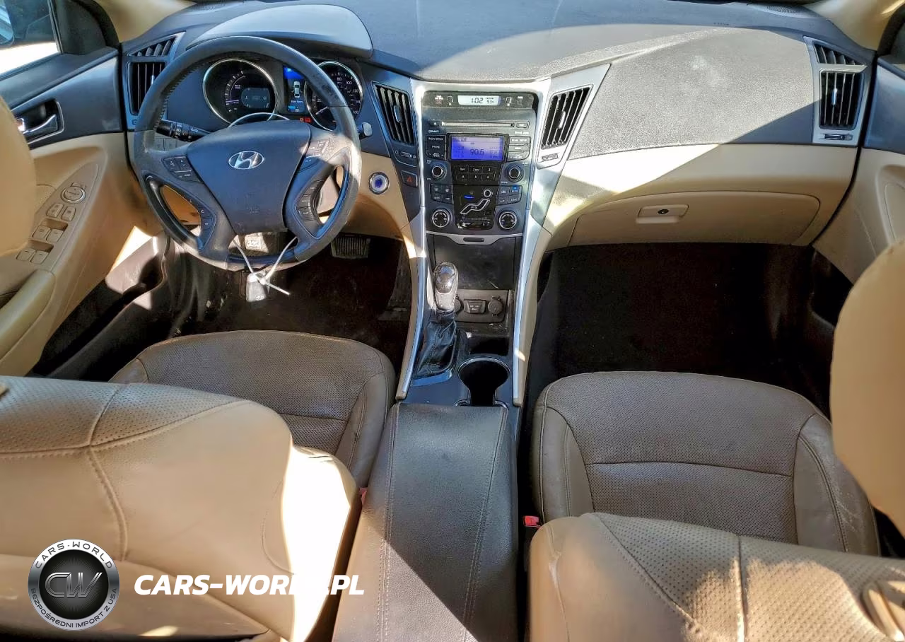 2012 Hyundai Sonata Hybrid VIN:KMHEC4A40CA028123 - 8