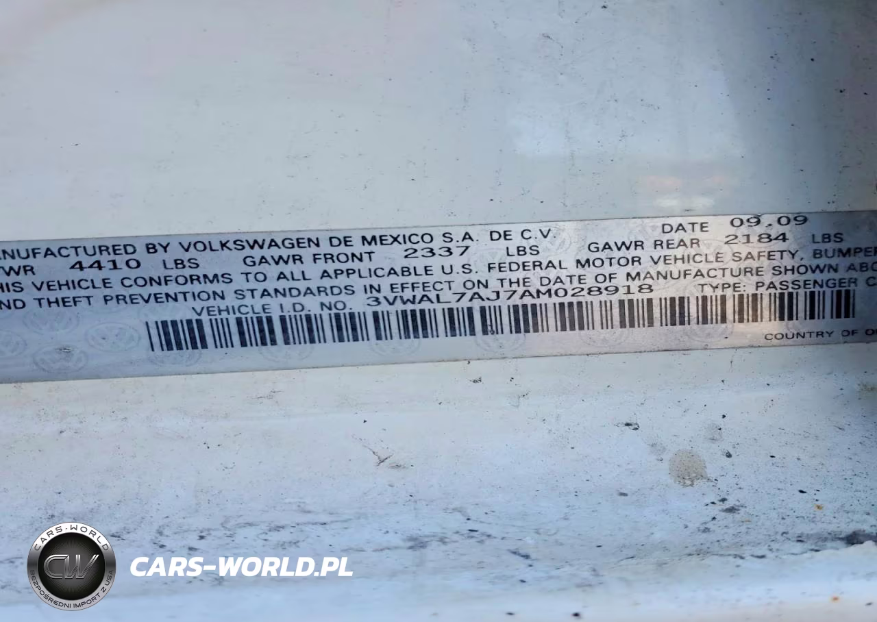 2009 Volkswagen Jetta VIN:3VWAL7AJ7AM028918 - 12