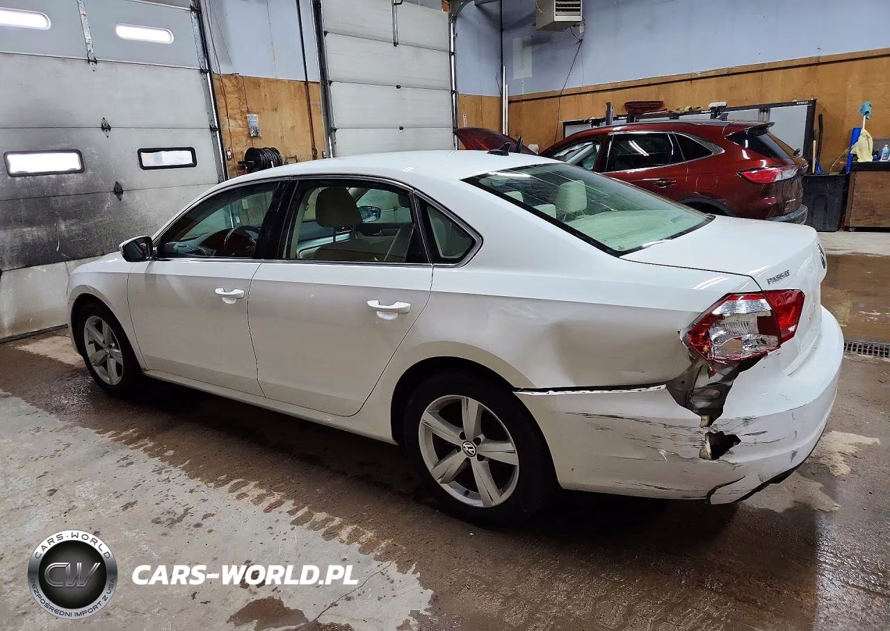 2014 Volkswagen Passat Se VIN:1VWBT7A39EC105057 - 2