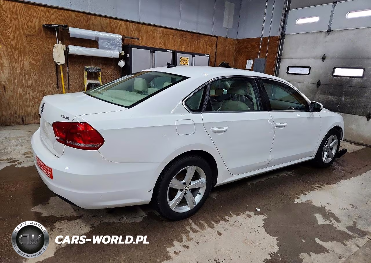 2014 Volkswagen Passat Se VIN:1VWBT7A39EC105057 - 3