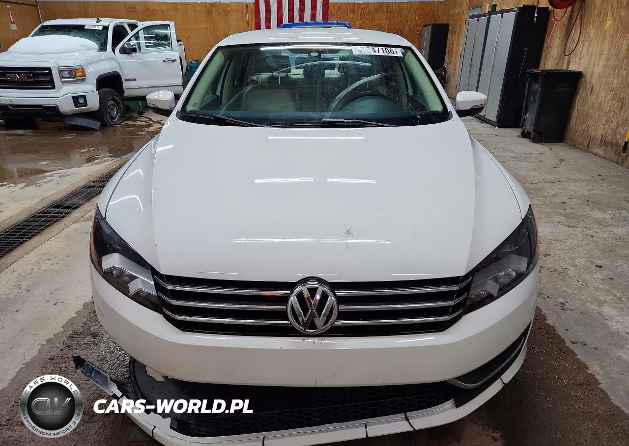 2014 Volkswagen Passat Se VIN:1VWBT7A39EC105057 - 5