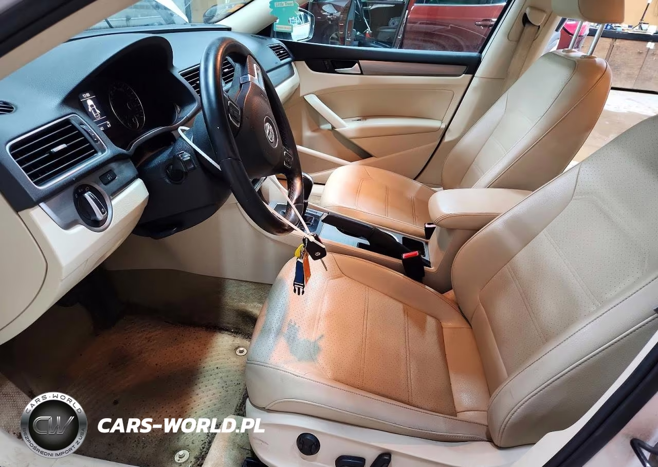 2014 Volkswagen Passat Se VIN:1VWBT7A39EC105057 - 7